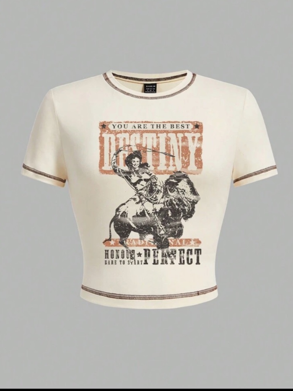 Beige Rodeo Shirt - Picture 2 of 2